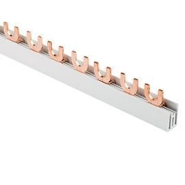 Шина соединительная типа FORK для 2-ф нагр. 63А 54 мод. EKF PROxima от поставщика КабельСпецСтрой