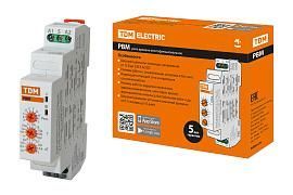 Реле времени РВМ-0,1с/10дн-8А-12/230В-DIN (многофункц., 10реж., 0,1с-10дней, 12-230В AC/DC) TDM от поставщика КабельСпецСтрой