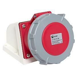 Розетка кабельная силовая стационарная наруж. 1252 3Р+РЕ+N 32А 380В IP67 (ps-1252-32-380) EKF от поставщика КабельСпецСтрой