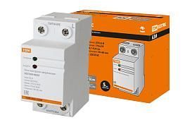 Реле напряжения 1ф серии АЗМ 50А-220В TDM от поставщика КабельСпецСтрой