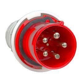 Вилка кабельная 045-125А-6h-380AC-3P+PE+N-IP67 от поставщика КабельСпецСтрой