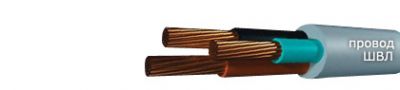 Провод ШВЛ 2х0,5 от поставщика КабельСпецСтрой
