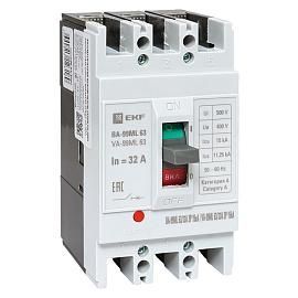 Выключатель автоматический 32А 3П трехполюсный ВА-99МL 15кА IP30 Basic mccb99-63-32mI EKF от поставщика КабельСпецСтрой Выключатель автоматический 32А 3П трехполюсный ВА-99МL 15кА IP30 Basic mccb99-63-32mI EKF от поставщика КабельСпецСтрой