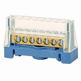 Колодка клеммная соединительная 1р 11х5,3мм. цвет синий код 5011N DKC от поставщика КабельСпецСтрой