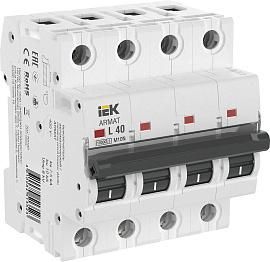 ARMAT Автоматический выключатель M10N 4P L 40А IEK от поставщика КабельСпецСтрой