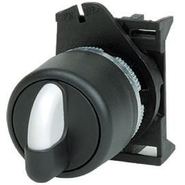 Переключатель на 3 положения с фиксацией стандартная ручка, желтый код ASSB3T0 DKC от поставщика КабельСпецСтрой