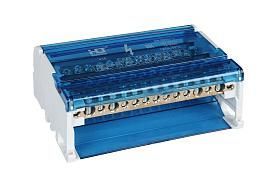 Шина на DIN-рейку в корпусе (кросс-модуль) 3L+PEN 4*15 081-06-06/081-06-006 HLT от поставщика КабельСпецСтрой